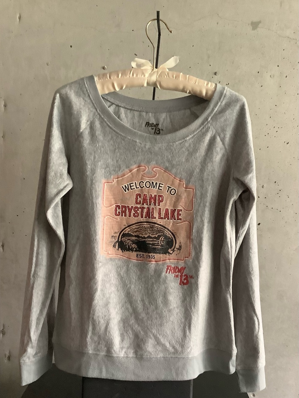 Friday the 13th Camp Crystal Lake Pajama/lounge Top - Picture 6 of 9